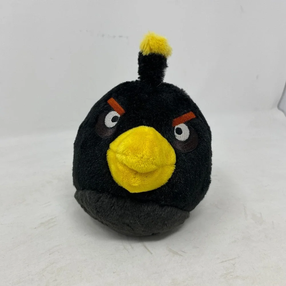 2010 Angry Birds Bomb‎ Plush Toy 5